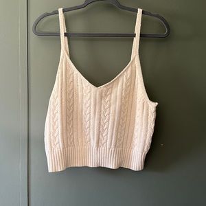American eagle NWOT cropped sweater tank